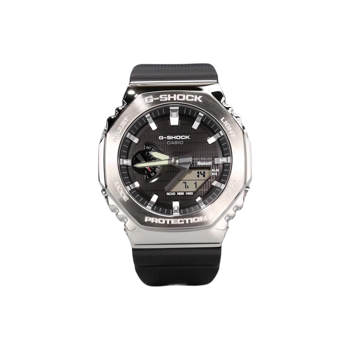 

CASIO Часы Unisex Liquid Crystal/Analog Dual Display Series Black Watch, Black Dial