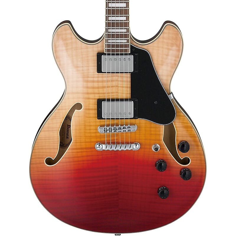 

Электрогитара Ibanez AS73FMTAF AS Artcore Hollow Body Guitar - Transparent Autumn Fade