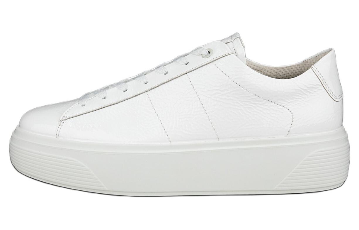 

Кроссовки ecco Skateboarding Shoes Women's Low-top White, белый