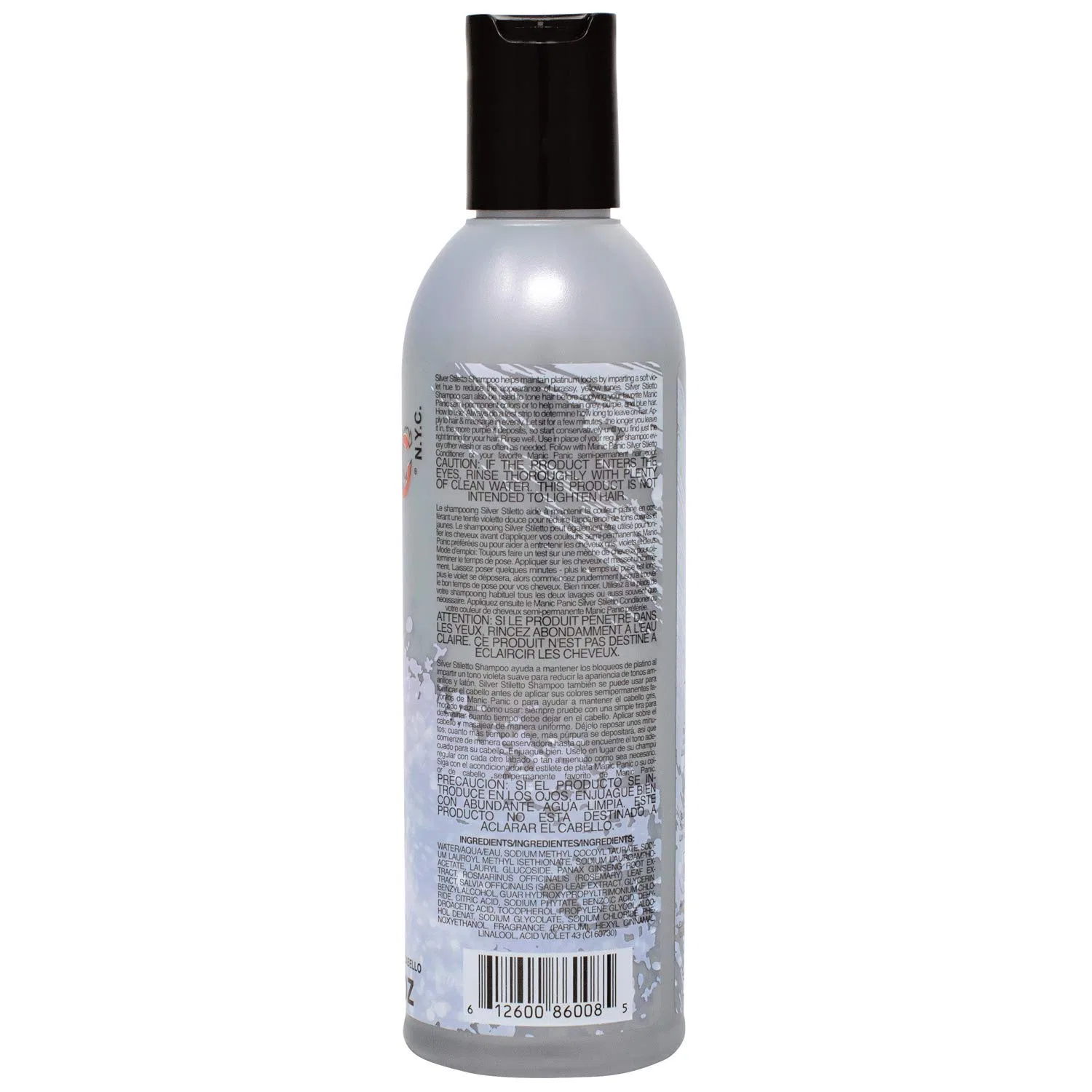 Тонирующий фиолетовый шампунь Manic Panic Silver Stiletto Manic Panic — фото 3