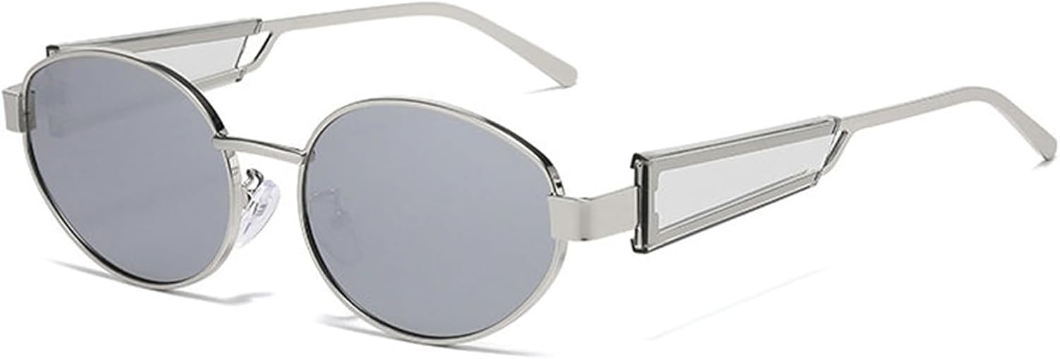 

Солнцезащитные очки Willochra Fashion Oval для женщин, роскошная металлическая оправа, модные зеленые солнцезащитные очки для мужчин, классические винтажные круглые очки UV400, C5