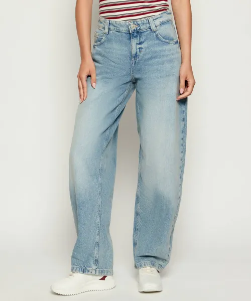 

Мешковатые джинсы-баллоны Tapered fit Guess Jeans, синий