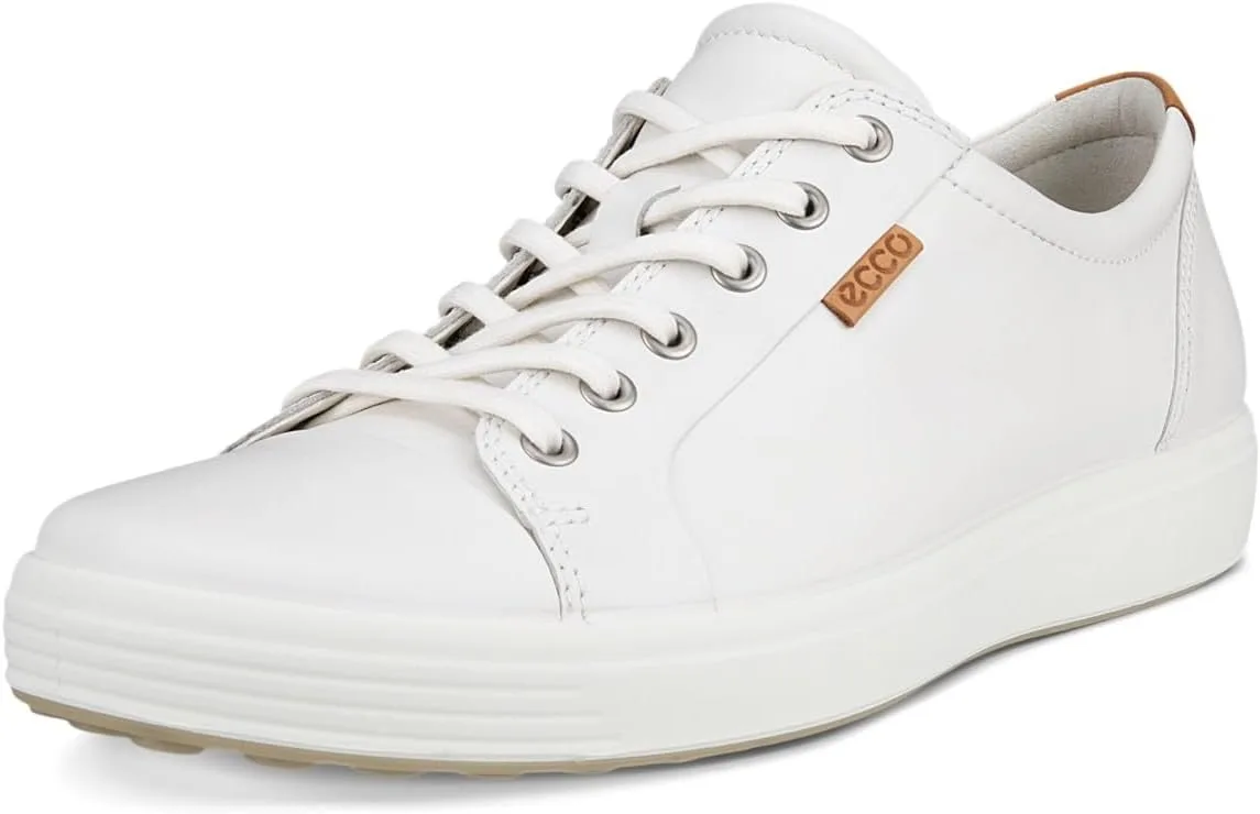 Мужские низкие кроссовки ECCO Soft 7, белый — фото 2