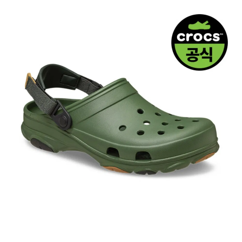 Мужские клоги All-Terrain цвета хаки от Crocs — фото 2