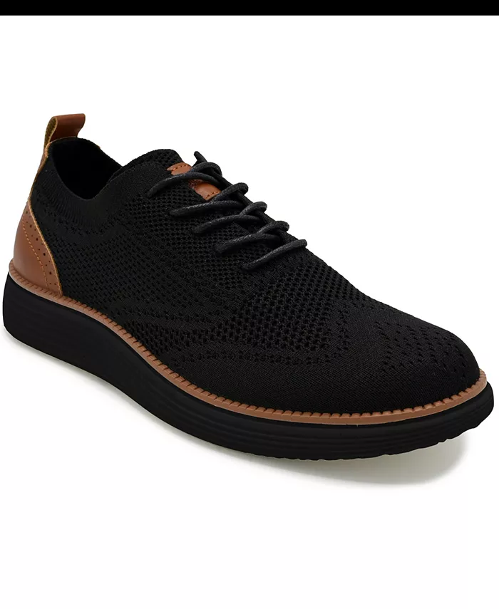 

Мужские оксфорды Olney Wingtip с вязаным верхом Akademiks, черный