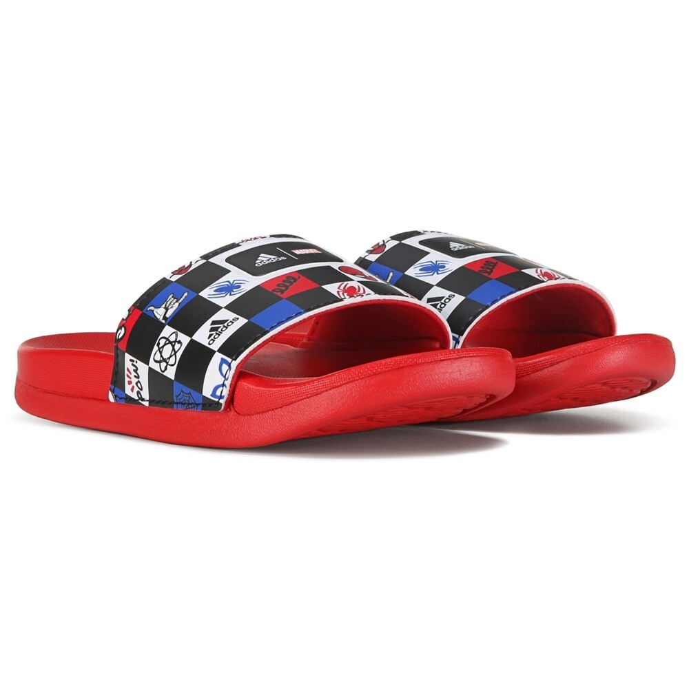 

Детские сандалии-шлепанцы Adilette Comfort Little/Big Kid Adidas, черный