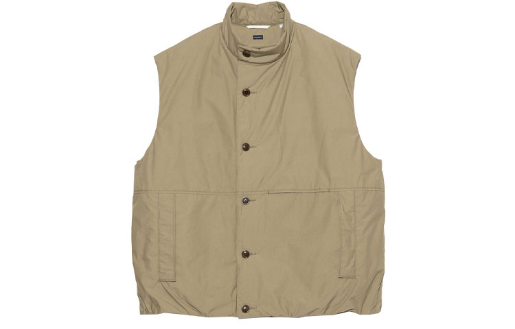 

Утепленный жилет Nanamica, хаки