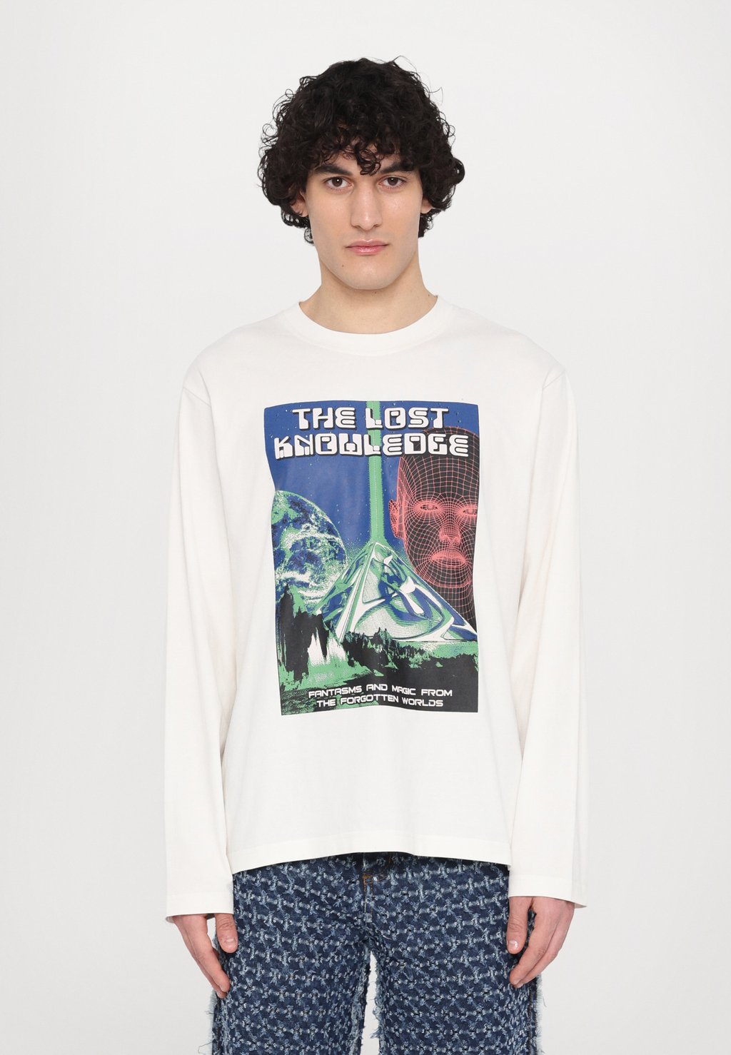 

Топ с длинными рукавами FULL SLEEVES TEE Dhruv Kapoor, белый