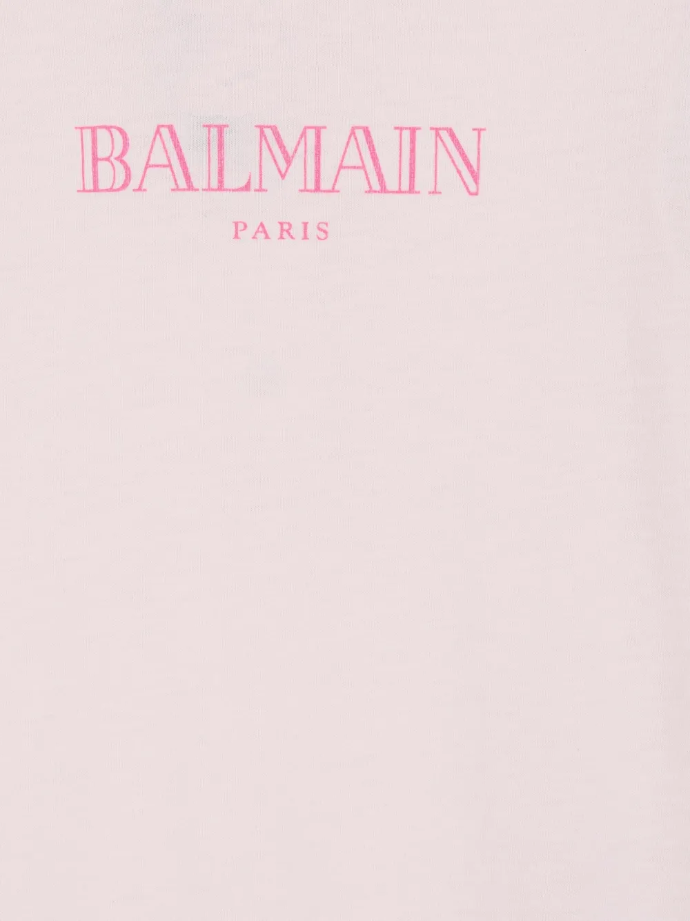 Комплект для новорожденного с логотипом Balmain Kids, розовый — фото 3