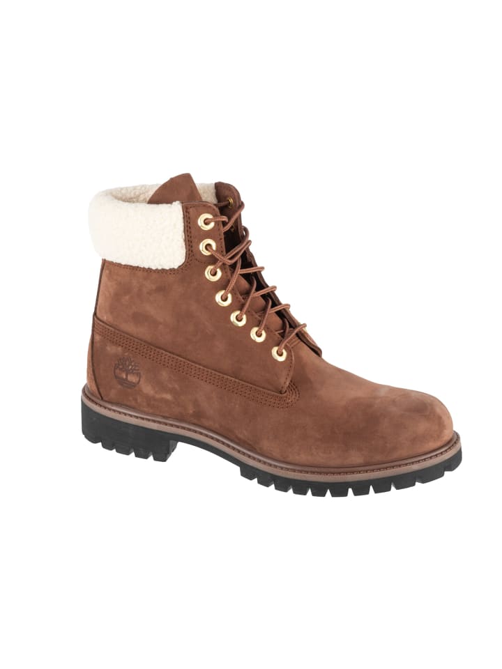 

Ботинки Timberland Premium 6 In WP коричневого цвета