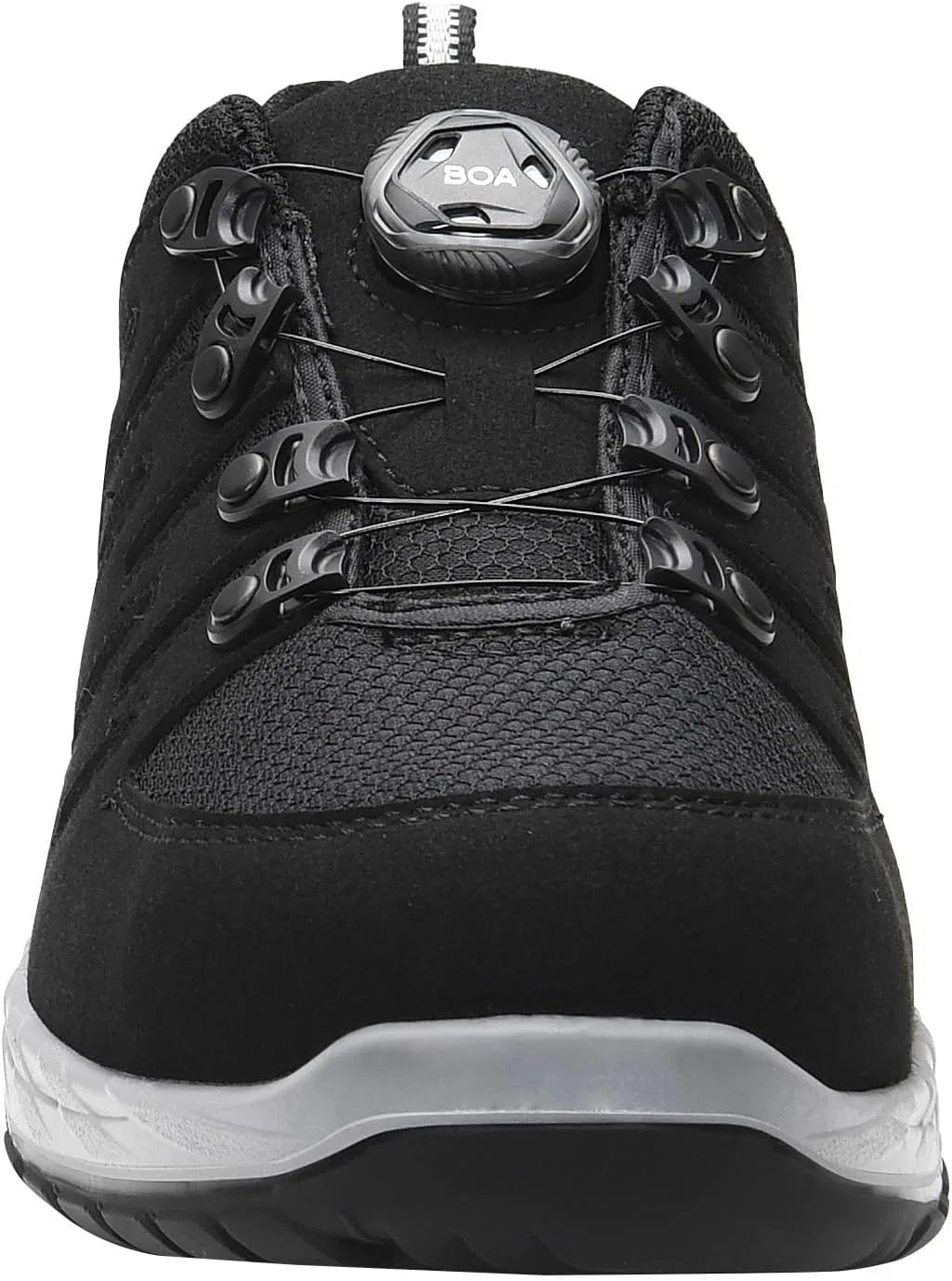 Защитная обувь ELTEN Maddox BOA Black-Grey Low ESD S3S для мужчин и женщин, текстиль, стальной защитный носок, легкая, спортивная — фото 4