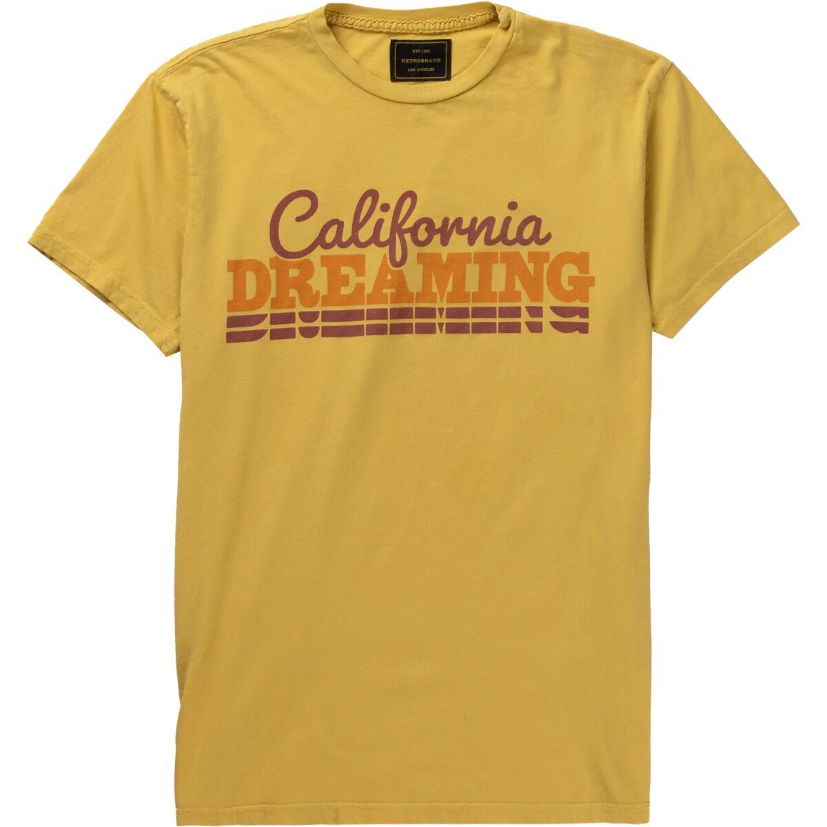 

Футболка California dreaming Original Retro Brand, золотой