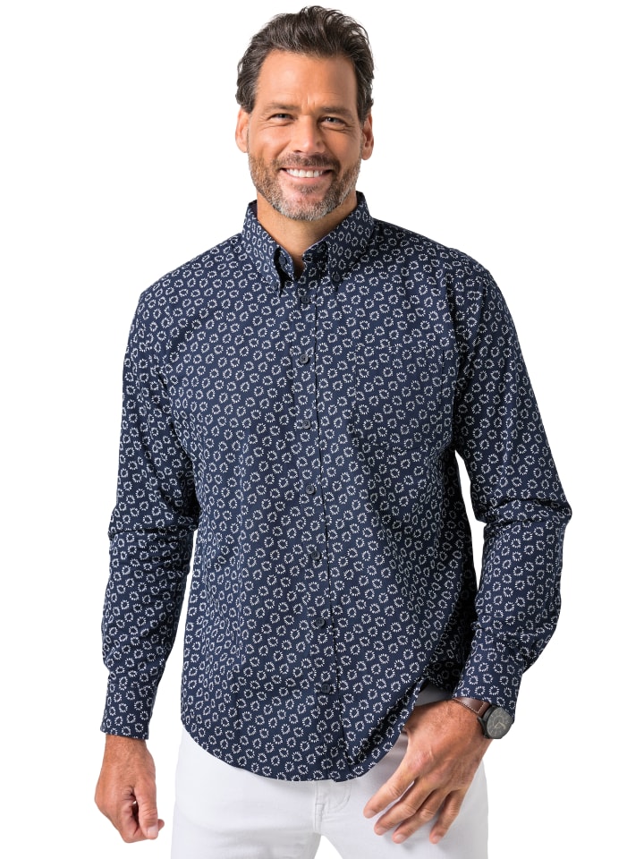 

JP1880 Темно-синяя рубашка