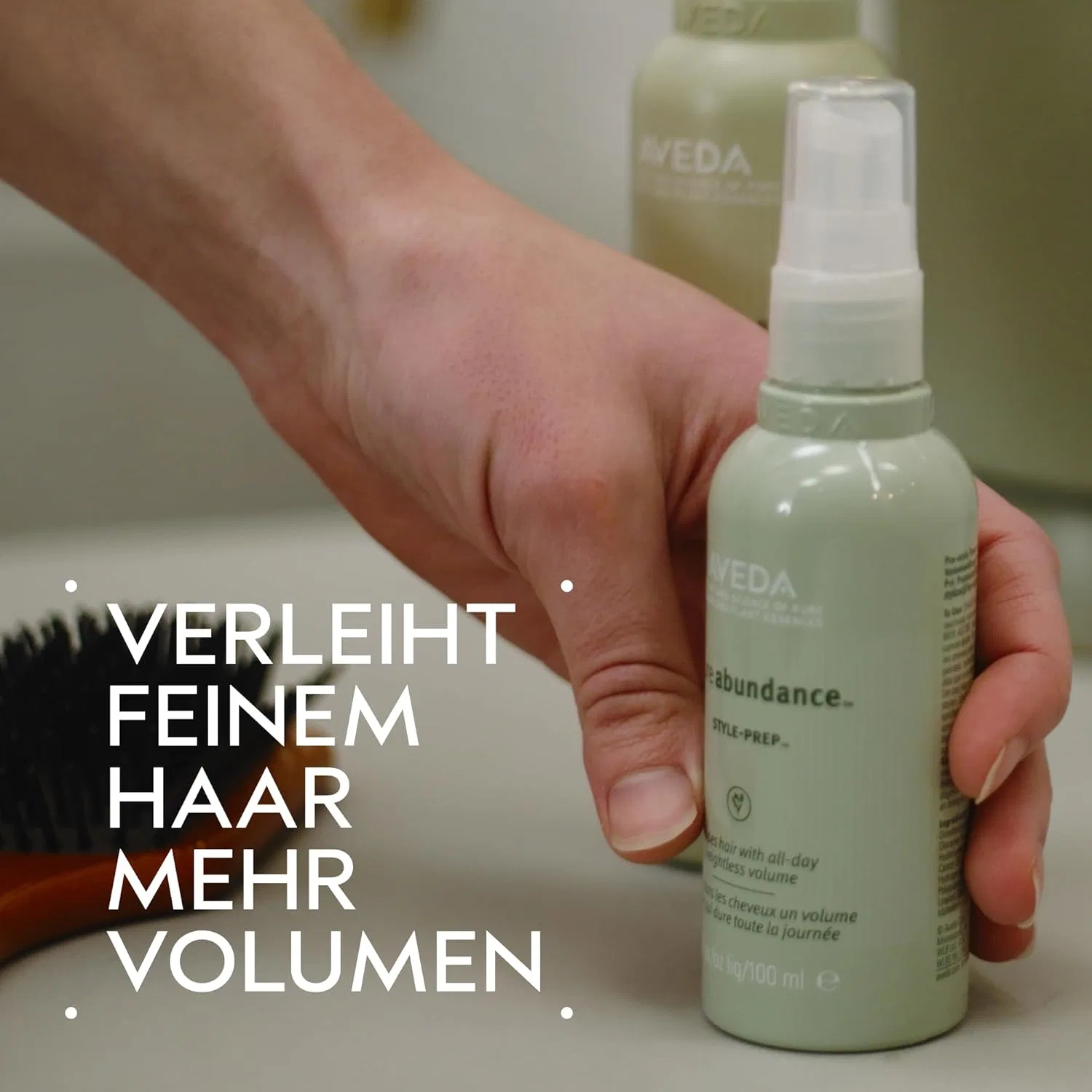 Спрей для объема волос «Pure Abundance Volumizing Style Prep» 100 мл от Aveda Aveda — фото 2