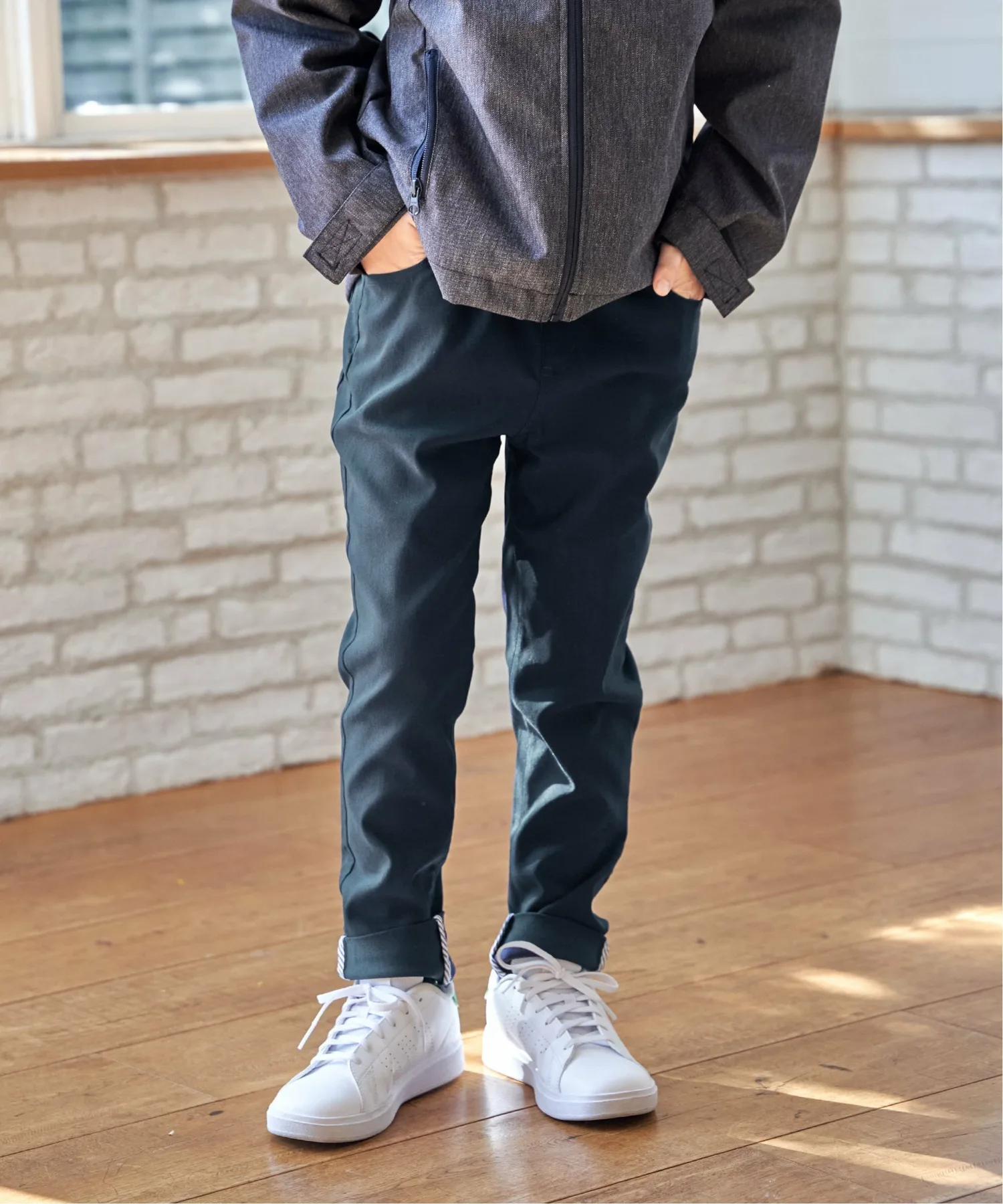 Удобные брюки GOKU Super Stretch для мальчиков (120-160 см) Ikka, Dark Navy