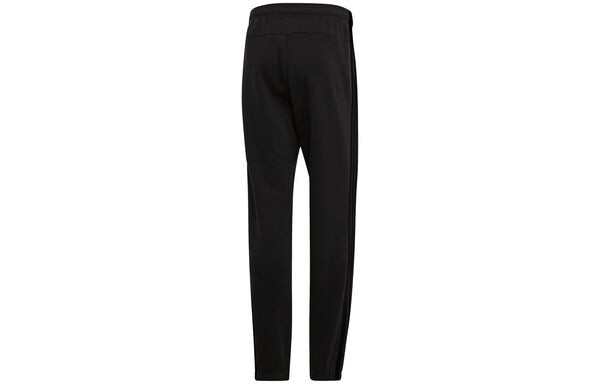 Спортивные штаны adidas Loose Knit Breathable Stripe Casual Sports Pants Black, черный — фото 2