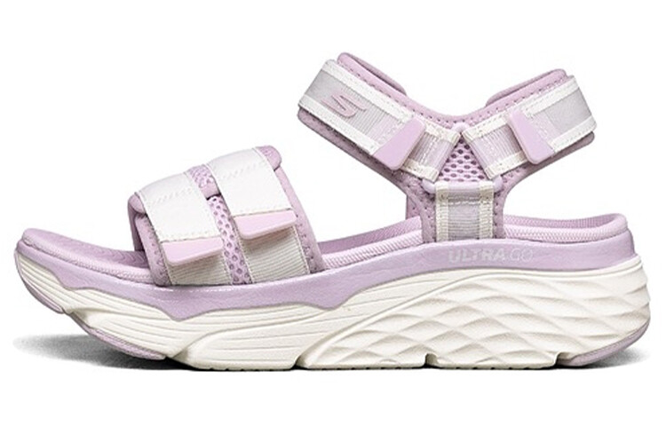 

Пляжные сандалии Max Cushioning женские белые/лавандовые Skechers