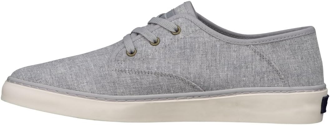 Мужские кеды Ben Sherman Camden Classic из ткани, белый/серый — фото 3