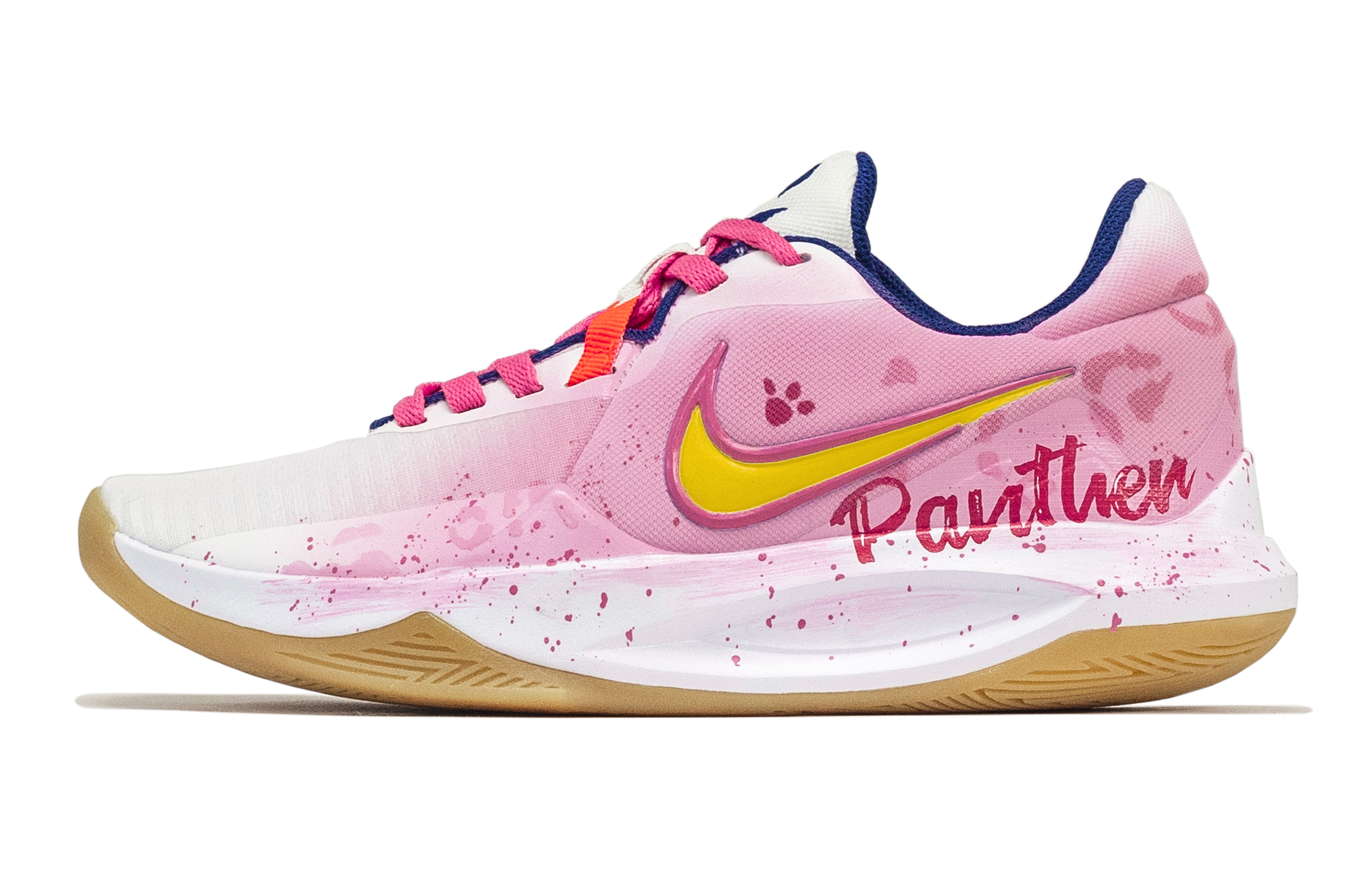 

Nike Баскетбольные кроссовки Precision 6, низкие, мужские, розовые/белые