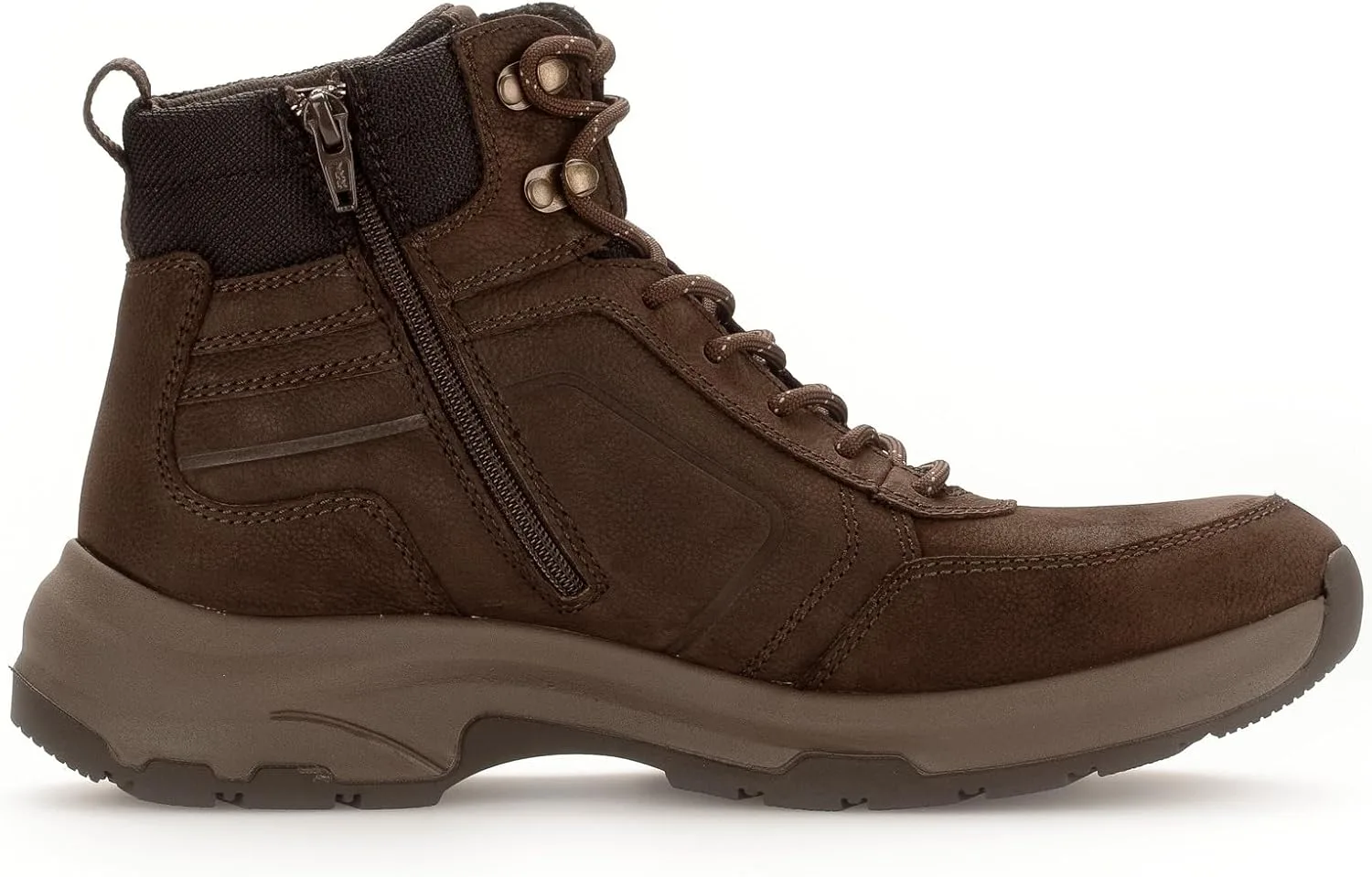 Мужские ботинки Pius Gabor, водонепроницаемые, с мембраной Gore-Tex, с небольшими стальными вставками, из сертифицированной кожи, черный/коричневый — фото 4