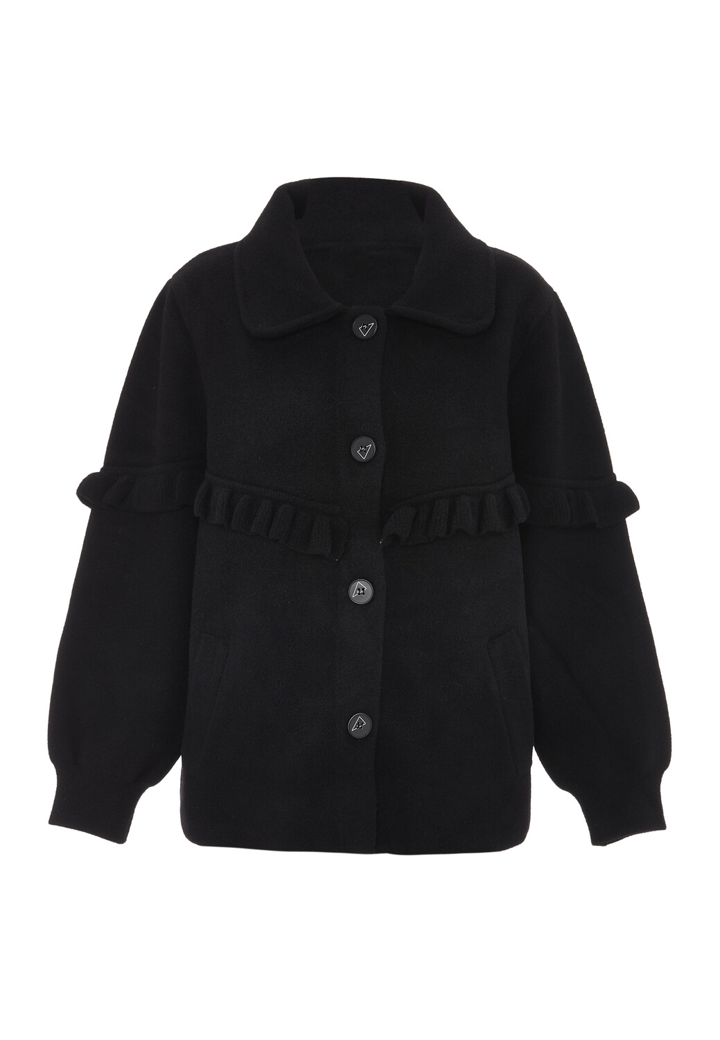 

Толстовка caneva Strickjacke, черный