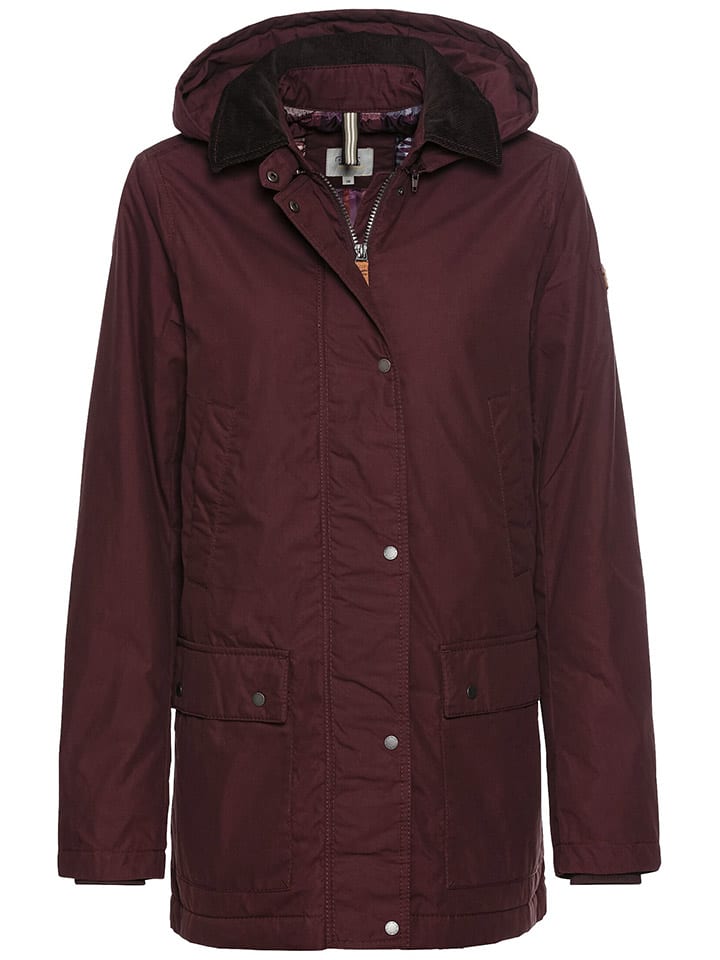 

Переходное пальто в цвете Бордо Camel Active