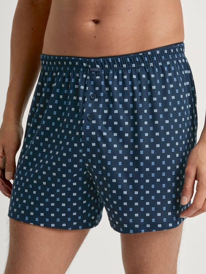 

Трусы боксеры Calida Boxershorts, цвет storm blue