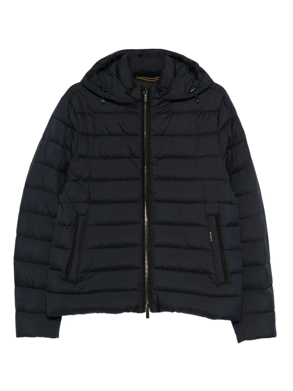 

Стеганая куртка с капюшоном Moorer, синий