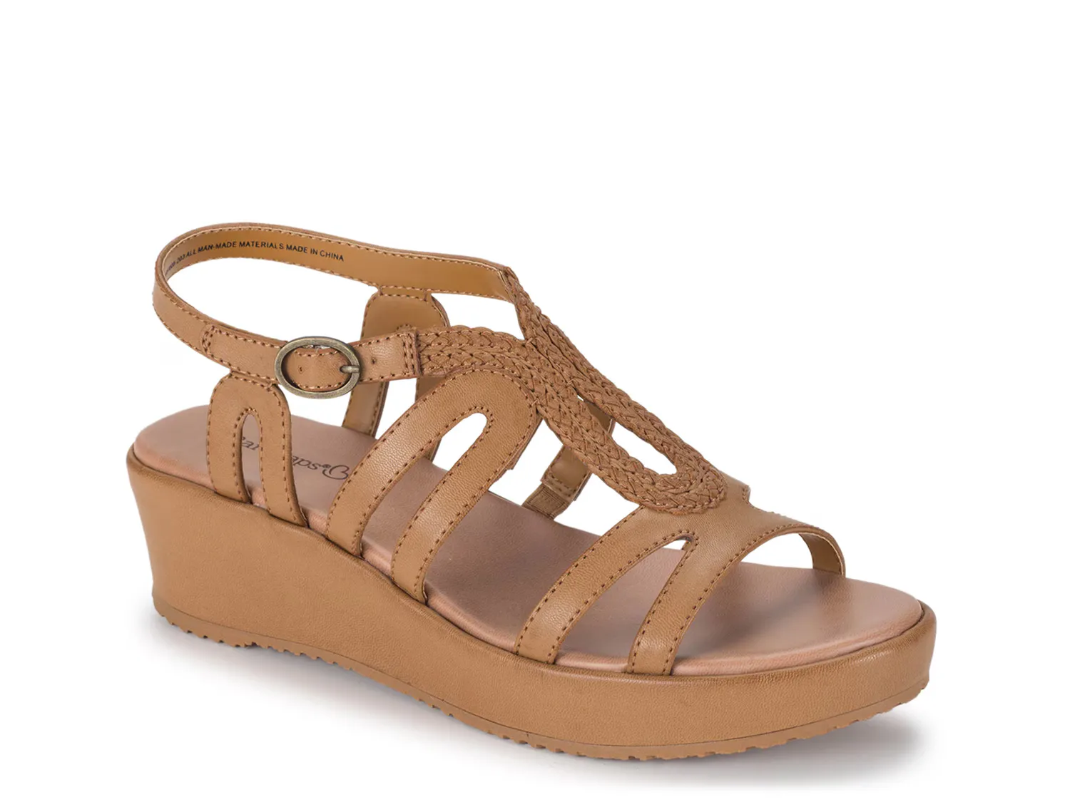 Сандалии Wilma Wedge Sandal Baretraps, светло-коричневый