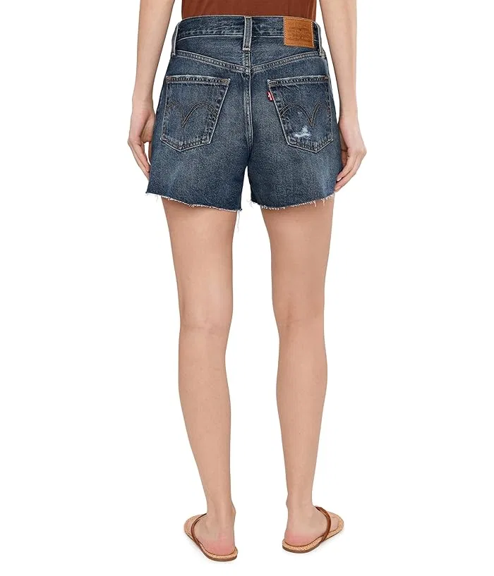 Шорты джинсовые высокие Ribcage Short Zip Levi's Premium, Like It Love It — фото 4