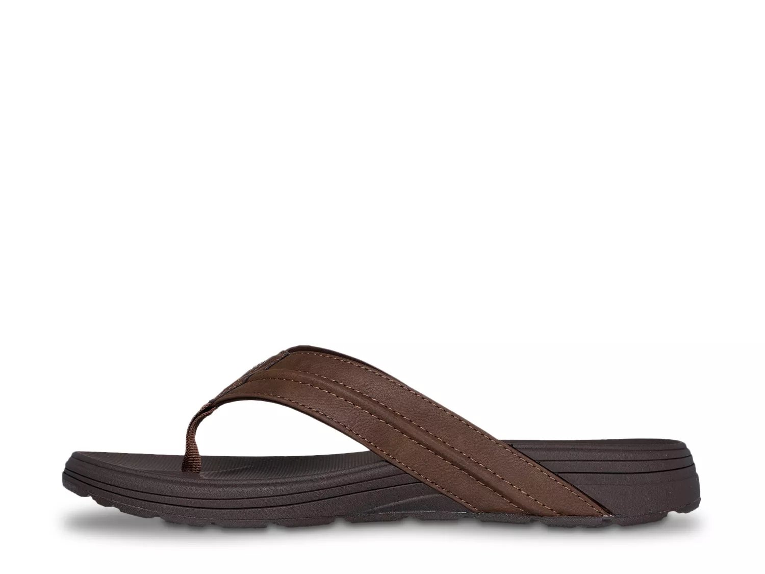 Сандалии Skechers Relaxed Fit Patino Marlee Flip Flop, темно-коричневый — фото 2
