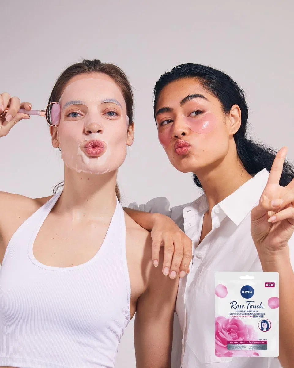Увлажняющая тканевая маска «Rose Touch» от NIVEA (5 шт.) Nivea — фото 4
