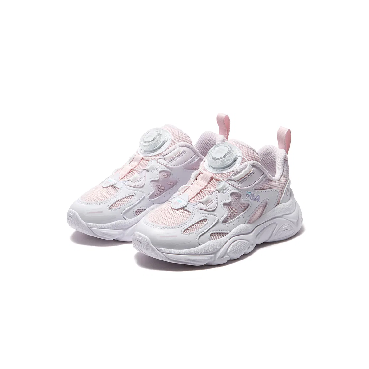 Кроссовки для бега FILA KIDS Heritage FHT Rose Water Pink/FILA White — фото 4