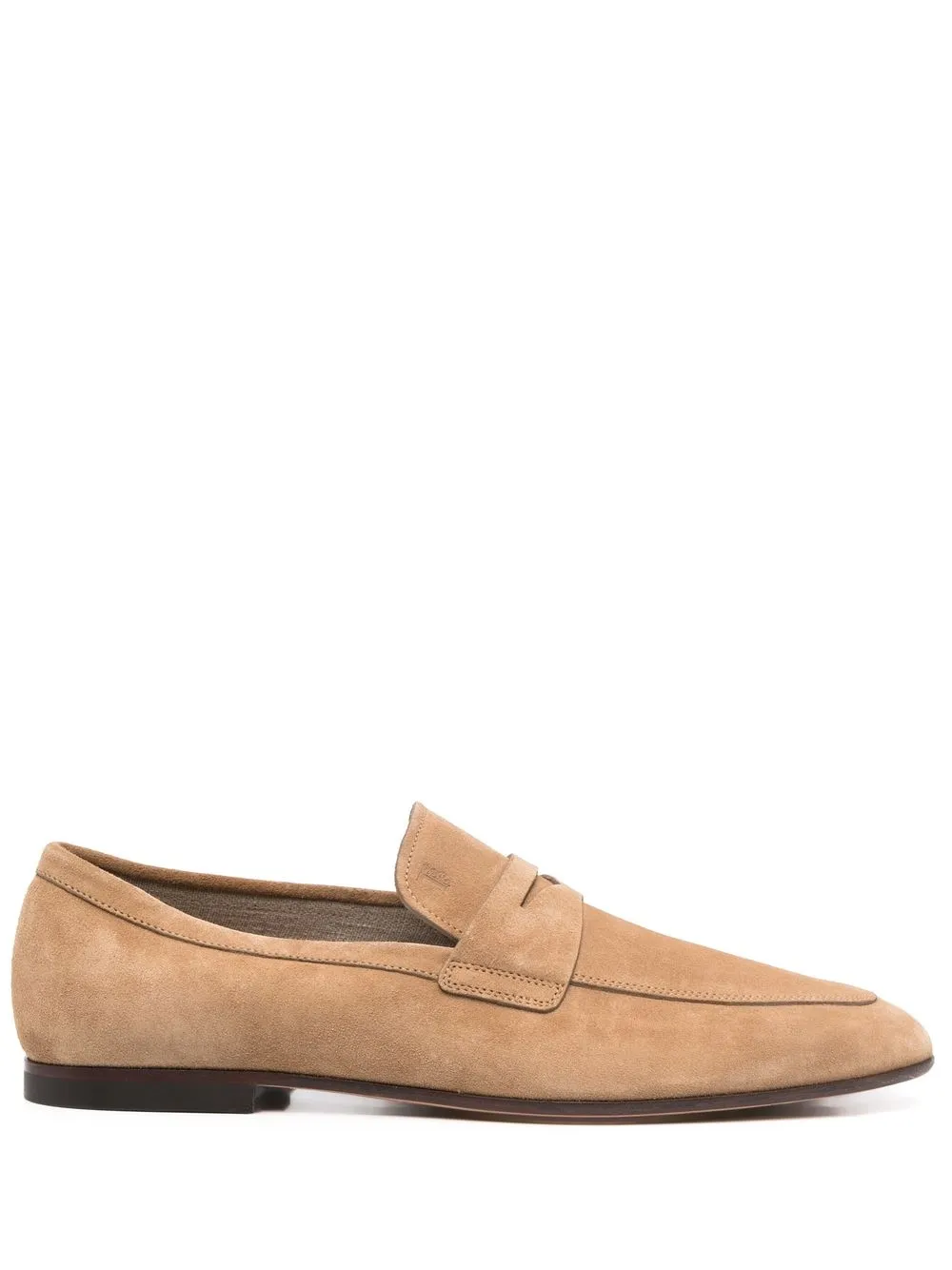 

Пенни-лоферы с миндалевидным носком TOD'S, нейтральный