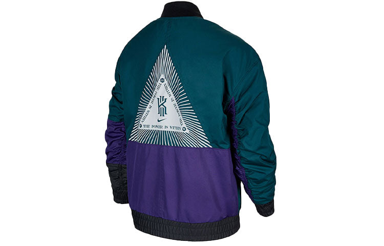Куртка (GS) Nike Colorblock Long Sleeves logo Jacket Boy Blue CU8921-300 — фото 2