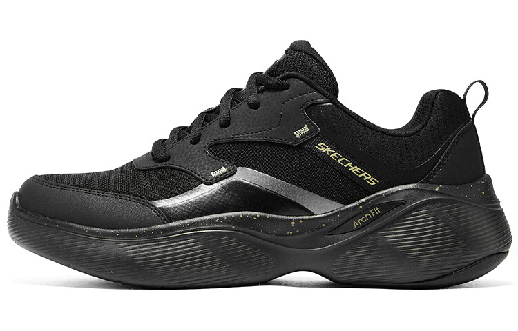 

Кроссовки мужские низкие черные Skechers