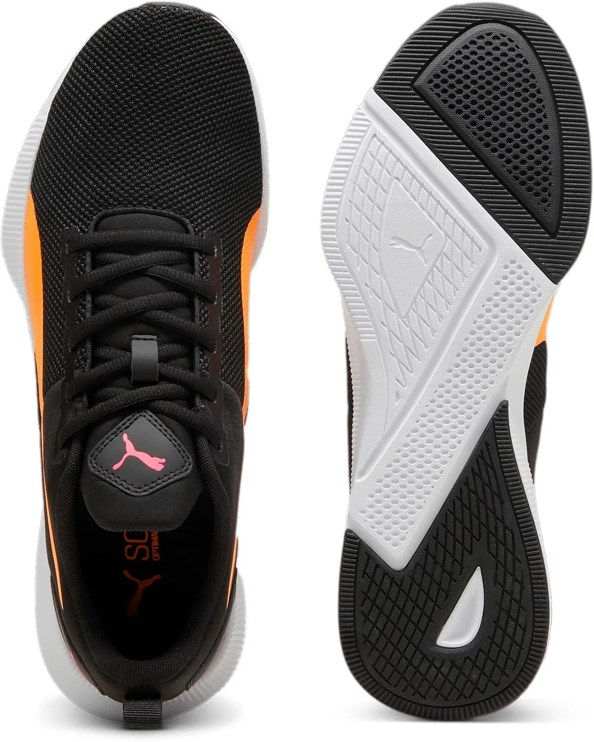 PUMA Мужские беговые кроссовки Flyer Runner черного цвета 19225766 — фото 4