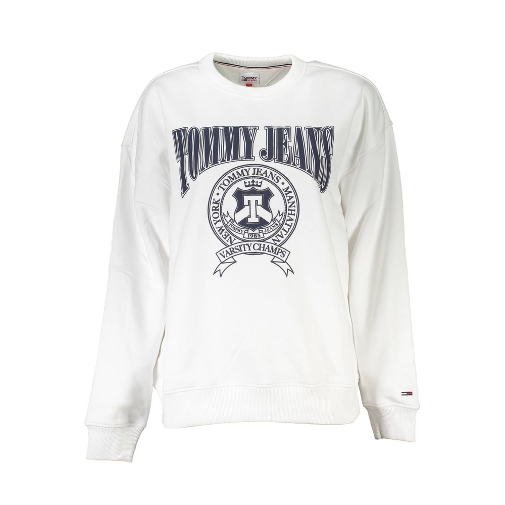 

Белый хлопковый свитер Tommy Hilfiger