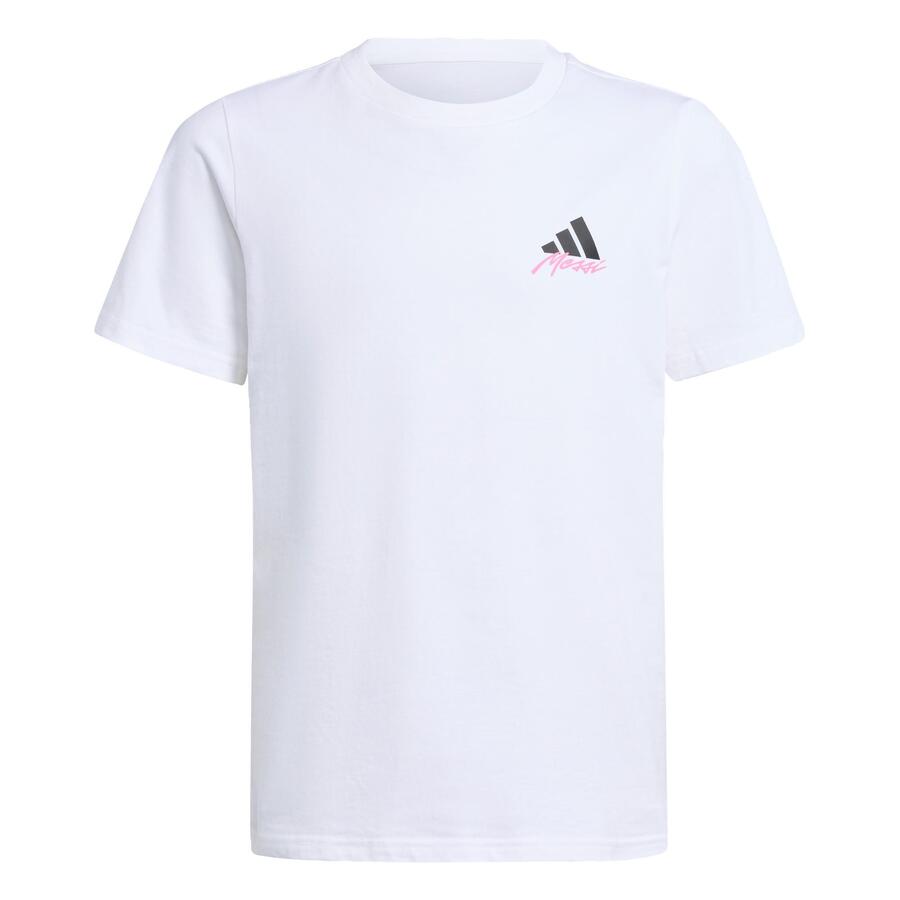 ADIDAS Детская футболка с изображением Месси — фото 2