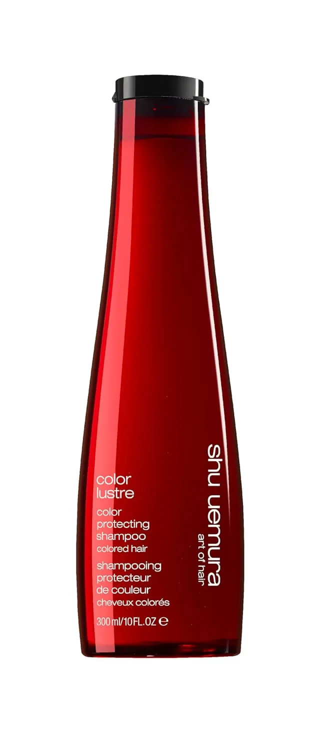 Shu Uemura Art of Hair Color Lustre Shampoo - шампунь для окрашенных волос, защищающий яркость цвета и увлажняющий, не содержит сульфатов. Мягкий шампунь. 296 мл (.)