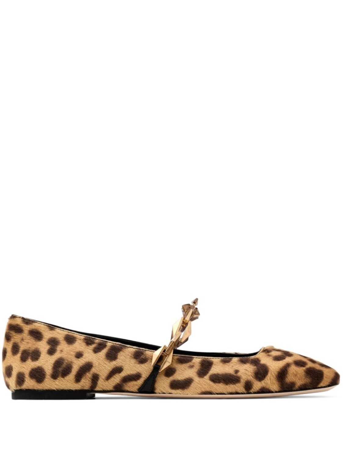 Балетки Diamond Tilda Jimmy Choo, нейтральный цвет