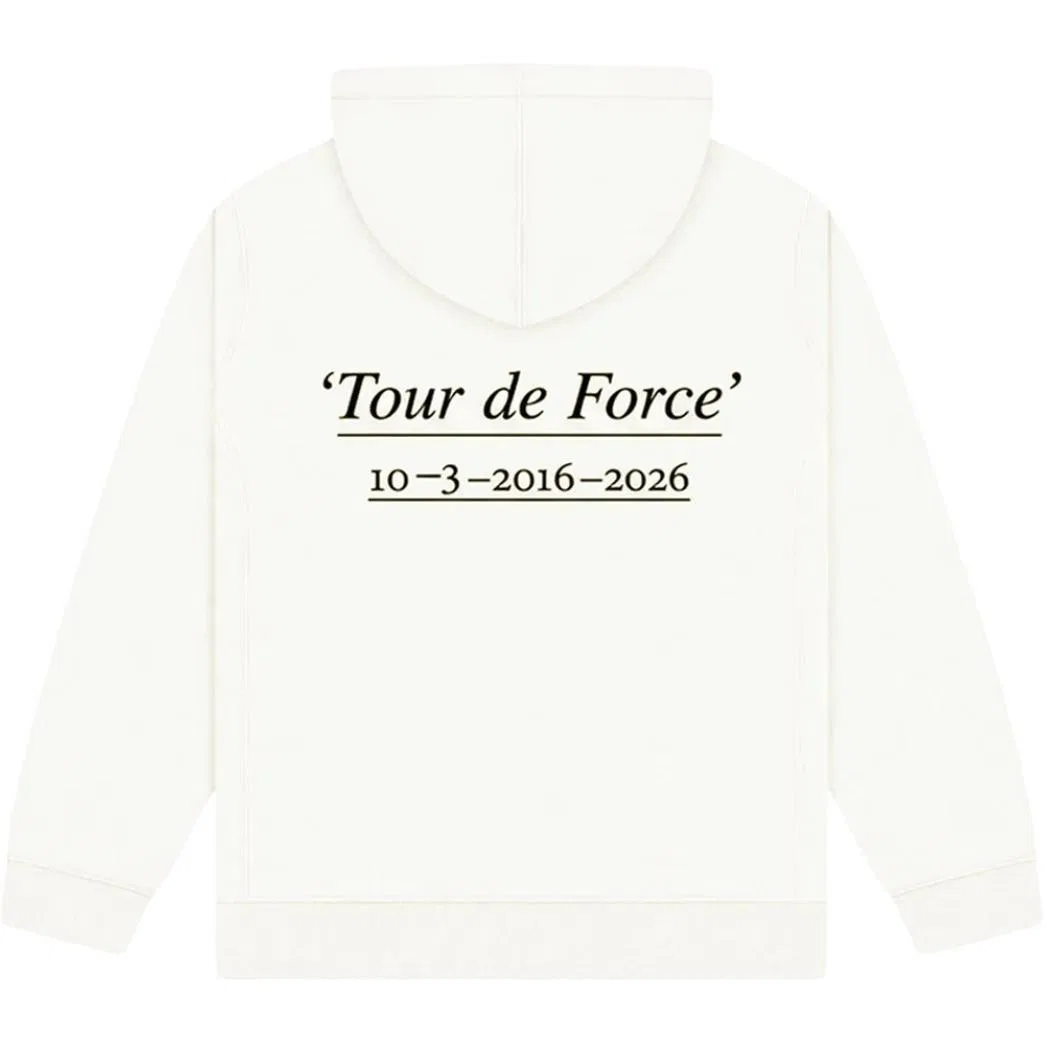 Свитшот Supreme Paris Anniversary Box Logo белый — фото 3