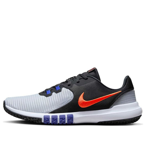 

Кроссовки flex control 4 'wolf grey black racer blue' Nike, серый