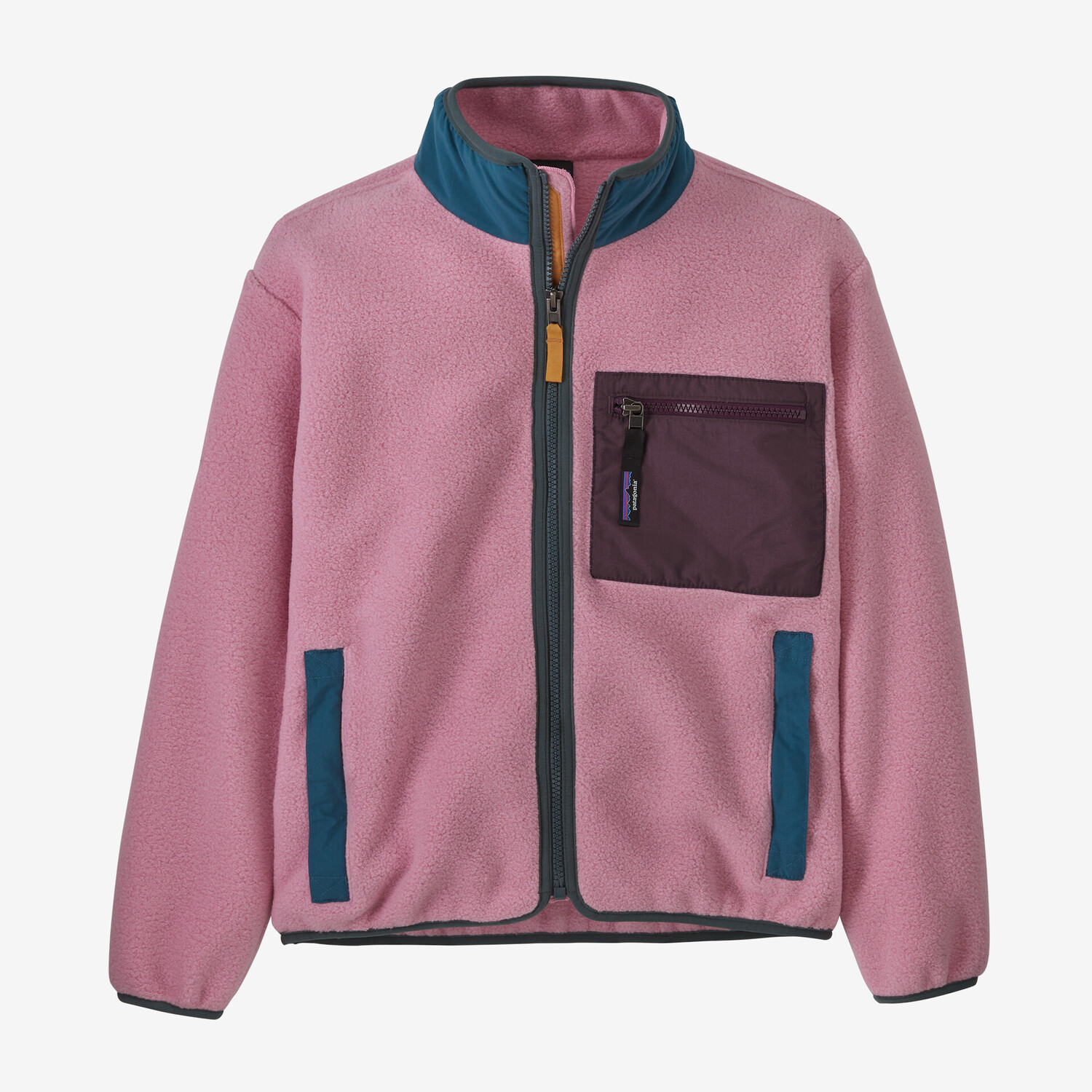 

Детская флисовая куртка Synchilla Patagonia, цвет Planet Pink