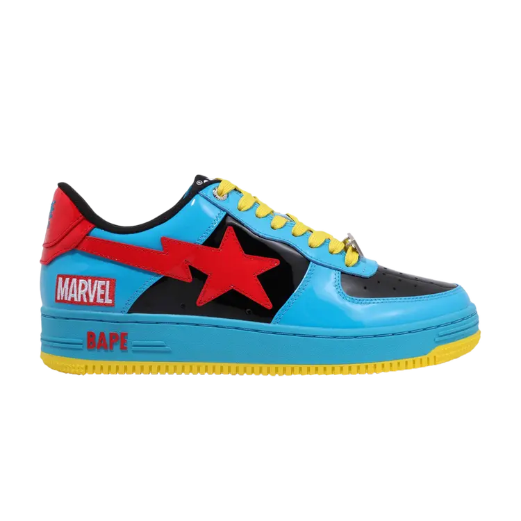 

Кроссовки BAPE Marvel x Wmns Bapesta, синий