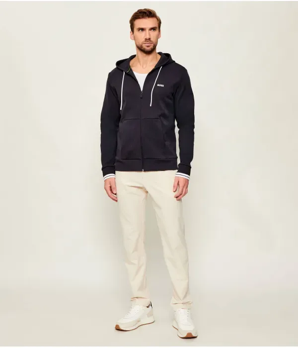 Толстовка FZ Hoodie Zone regular fit Boss Green, темно-синий — фото 2