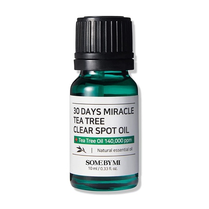 

30 Days Miracle Tea Tree Clear Spot Oil 0,33 унции 10 мл - Уход за кожей лица Some By Mi