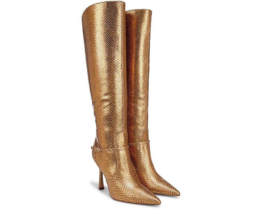 

Ботинки Sam Edelman Elia, цвет Medallion Gold Snake Wide Calf