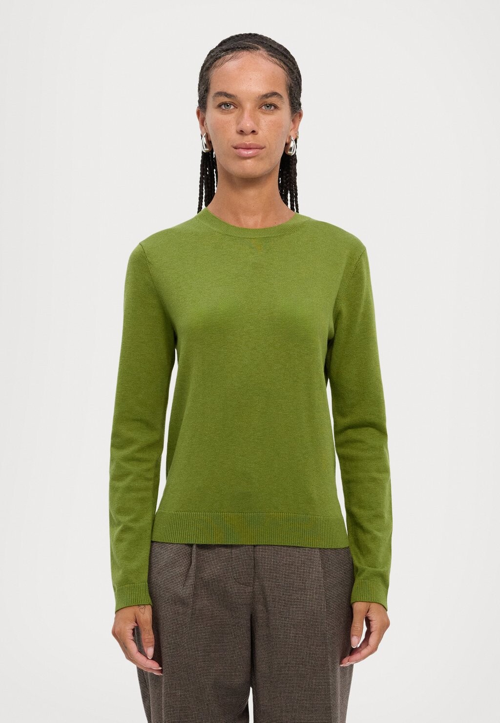 

Вязаный свитер SICILIA WEEKEND MaxMara, зеленый