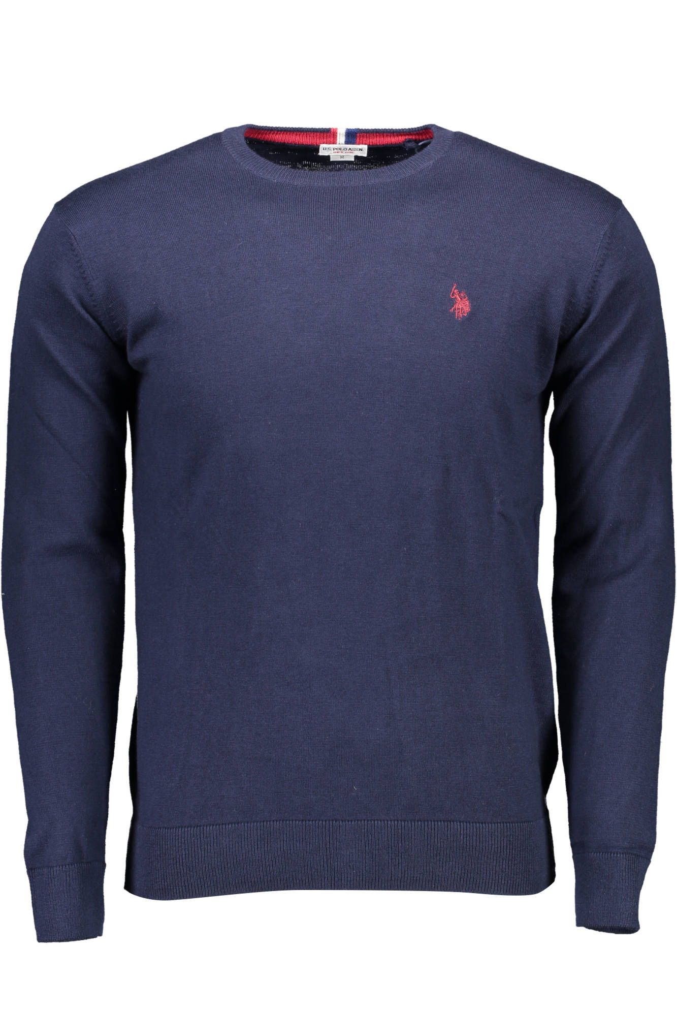 

Синий хлопковый мужской свитер U.S. Polo Assn.